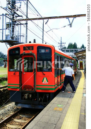 Summer vacation / summer trip ... Railroad trip to Minamiaizu Aizu Railway / Rapid Train Summer vacation / summer trip ... Railroad trip to Minamiaizu Aizu Railway / Rapid Train 56868203