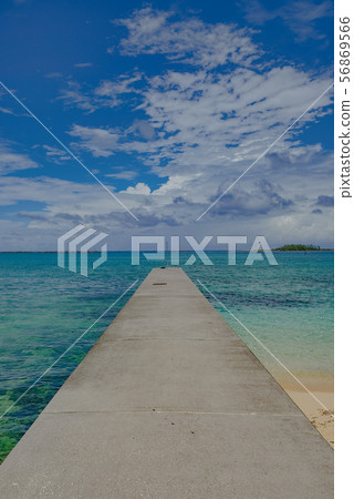 Bahamas Travel Photo Material Aerial Shooting Ship Sea Drone 56869566