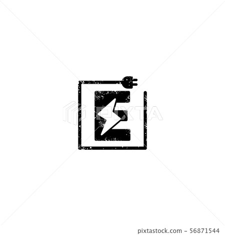 flash logo initial e symbol electrical vector icon - Stock Illustration ...