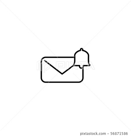 message notification logo icon vector isolated message notification logo icon vector isolated 56871586