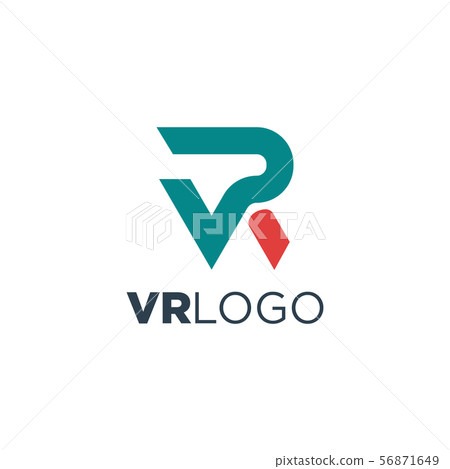 vr logo icon design vector illustration element vr logo icon design vector illustration element 56871649