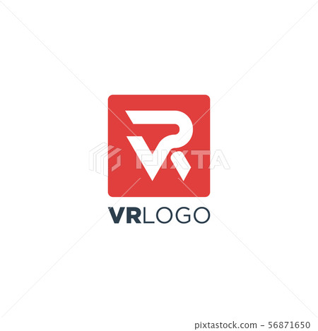 vr logo icon design vector illustration element vr logo icon design vector illustration element 56871650