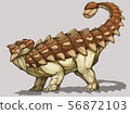 Ankylosaurus (with background) Ankylosaurus 56872103