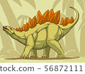 Stegosaurus (with background) 56872111