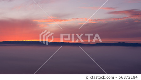 view of the gorgeous sunset from the island of 56872184