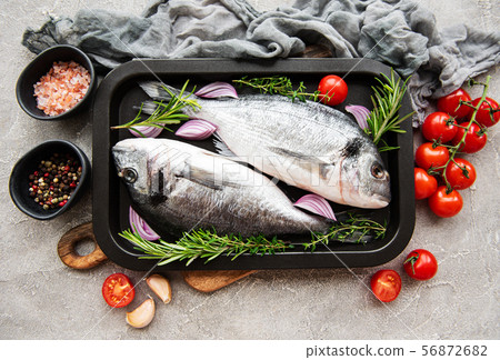 Fresh fish dorado Fresh fish dorado 56872682