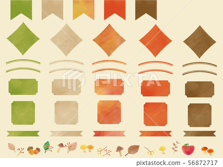 秋天顏色框架設置2 56872717