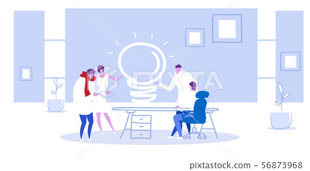 businesspeople group at meeting talking about new project business people brainstorming at office businesspeople group at meeting talking about new project business people brainstorming at office 56873968