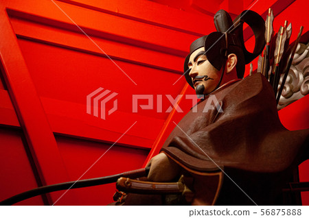 Kanda Myojin Shrine god guard statue in Tokyo 56875888