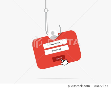 Online data phishing fraud .  56877144