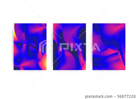 Universal Gradient geometric Posters set Universal Gradient geometric Posters set 56877220