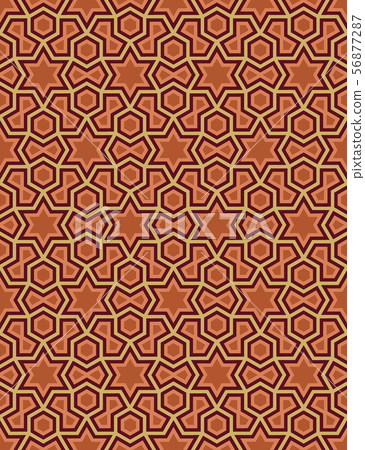 Abstract pattern in Arabian style 56877287