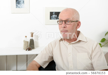 Portrait of handsome mature man Portrait of handsome mature man 56878153