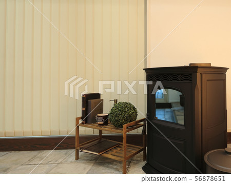 Stylish pellet stove image Stylish pellet stove image 56878651