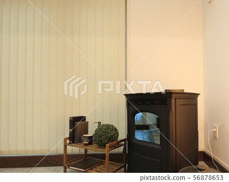 Stylish pellet stove image Stylish pellet stove image 56878653