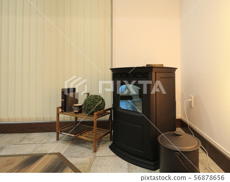Stylish pellet stove image Stylish pellet stove image 56878656