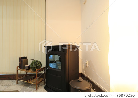 Stylish pellet stove image Stylish pellet stove image 56879250