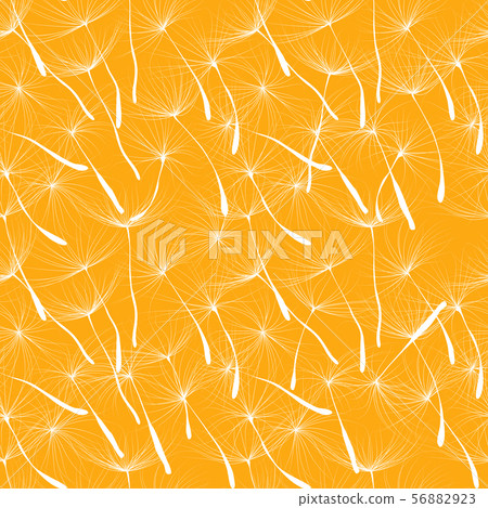 Whimsical dandeline pattern 56882923