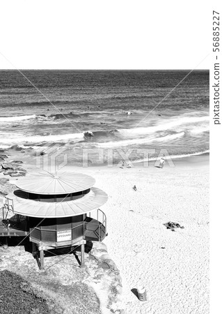 people lifeguard and surfer in the beach people lifeguard and surfer in the beach 56885227