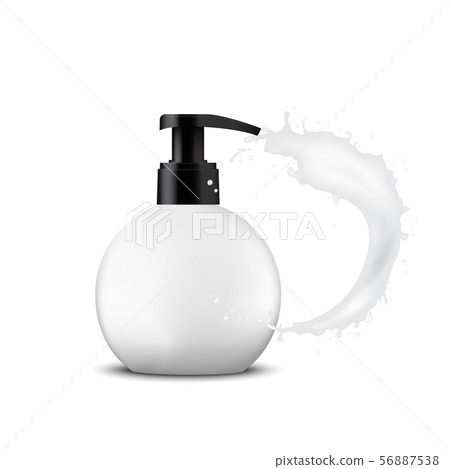 Cosmetic luxury packaging, plastic tube. Container 56887538