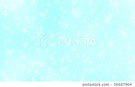 Falling snow background. Vector illustration 56887904