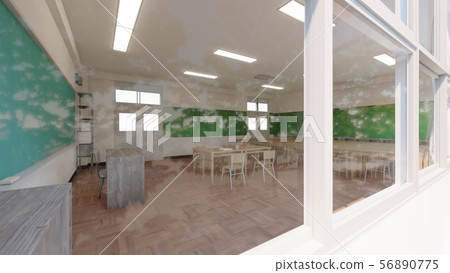 School personal interview No people, no blackboard letters, illustration 18 School personal interview No people, no blackboard letters, illustration 18 56890775