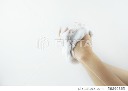 Lather hand, hand cleanliness Lather hand, hand cleanliness 56890865