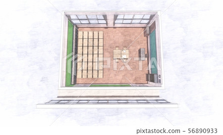 學校個人訪談沒有人，沒有黑板字母，插圖83 56890933