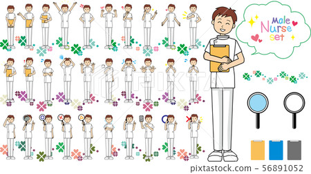 男護士姿勢變化，30身體設置 56891052