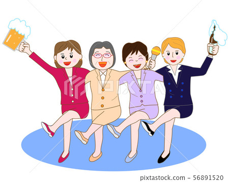 Business woman banquet 56891520