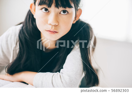 Girls cram school study Girls cram school study 56892303