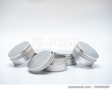 white tin can on white background 56894089