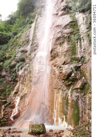 Summer waterfall 56894751