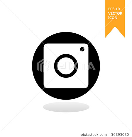 A camera vector icon. The sign of a camera A camera vector icon. The sign of a camera 56895080