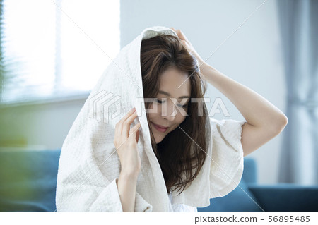 Ladies Beauty Hair Care Hair Towel After Bath 56895485