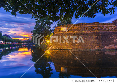 Chiang Mai old city ancient wall and moat (KATAM Chiang Mai old city ancient wall and moat (KATAM 56898771