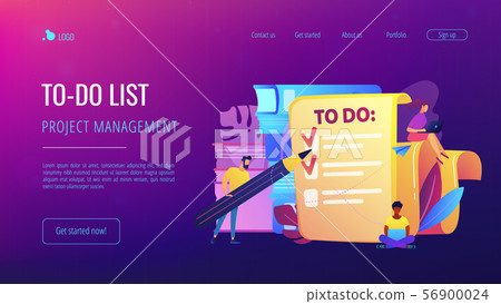 Task management it concept vector illustration 56900024