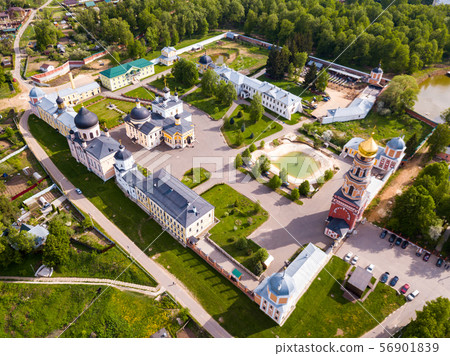 Aerial view of Voznesenskaya Davidovsky poustinia Aerial view of Voznesenskaya Davidovsky poustinia 56901839