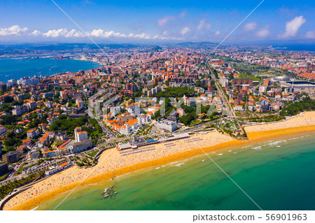 Aerial view of Santander, Spain Aerial view of Santander, Spain 56901963