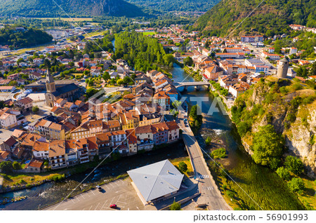 French town Tarascon-sur-Ariege 56901993