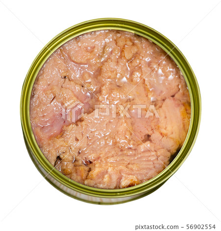Open tin can of tuna in oil Open tin can of tuna in oil 56902554