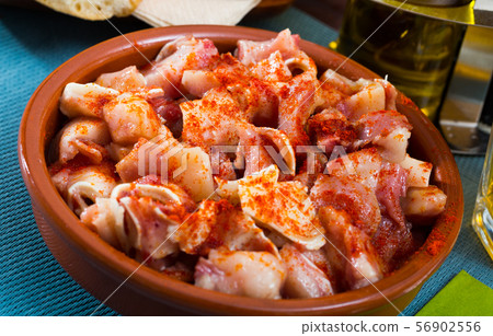 Stewed chopped pork ears 56902556