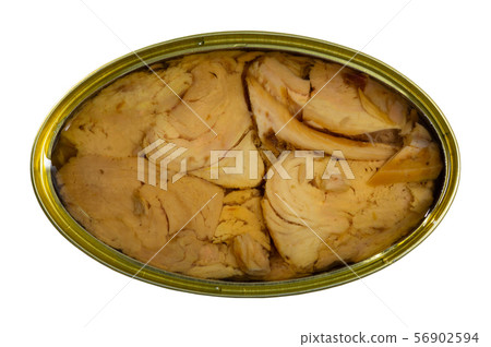 Open tin can of tuna in oil Open tin can of tuna in oil 56902594