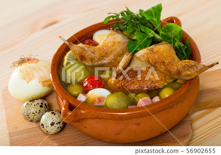 Solyanka with quails Solyanka with quails 56902655