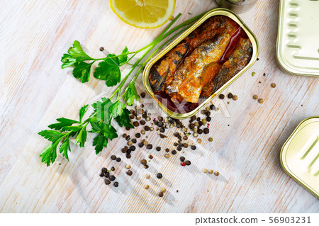 Canned spicy sardines Canned spicy sardines 56903231