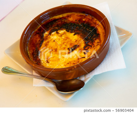 Crema catalana - dessert of Catalonia. Spanish dish Crema catalana - dessert of Catalonia. Spanish dish 56903404