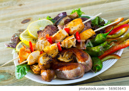 grill, skara, meat 56903643