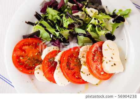 Fresh italian caprese salad Fresh italian caprese salad 56904238