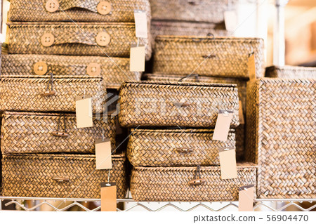 Image of design purpose basket in home decor shop 56904470