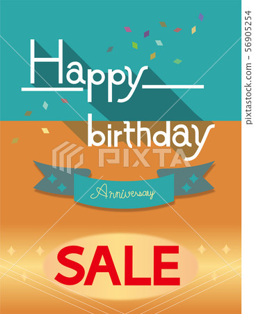 Anniversary sale, birthday sale, founding festival 56905254